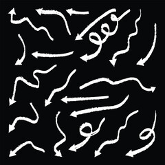 grunge arrow vector. grunge arrow brush. grunge arrow paint