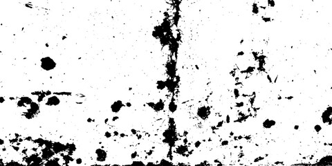 Abstract bw bg with aging effect showing rough processing elements like rust or dirt. Worn and aged metal finish. Antique wall or floor looking old with traces of corrosion. Vector illustration.
