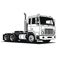 truck vector illustration