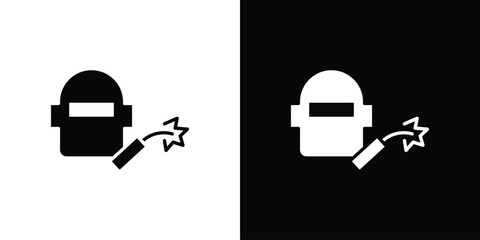 Fototapeta premium Welding icon symbol template for graphic and web design collection logo vector illustration