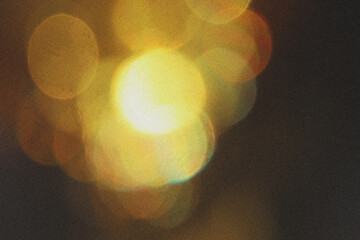 retro film overlay effect with scratch dust and bokeh light leaks, retro grain noisy film...