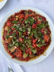 fresh tomateo salad