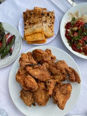 chicken wings with rice