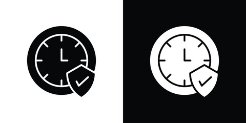 Long term icon symbol template for graphic and web design collection logo vector illustration