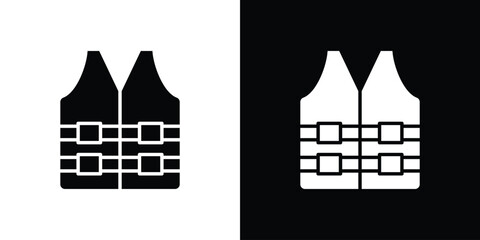 Lifejacket icon symbol template for graphic and web design collection logo vector illustration