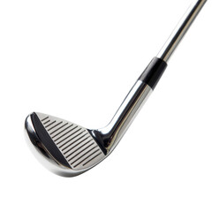 Golf club wedge, chrome metal head and shaft