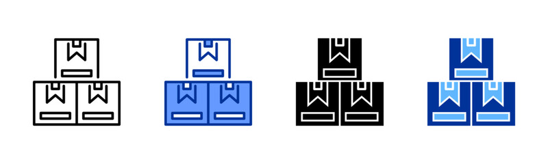 Package  icon sheet multiple style collection