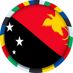 Papua New Guinea Flag