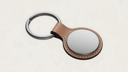 Elegant Keychain with Leather Holder A Stylish Accessory for Organization and Personalization Makes a Thoughtful Gift