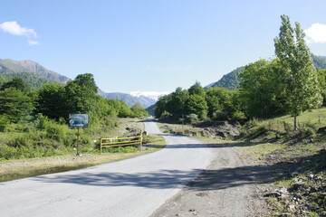 road in the mountains