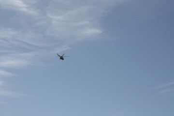 airplane in the sky