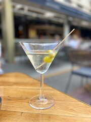 cocktail on the table