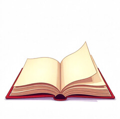Opened witch's magic book on Halloween	
