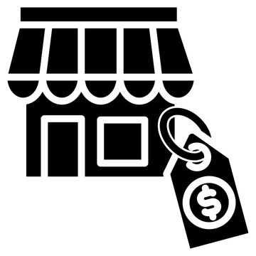 Brand Stores glyph icon