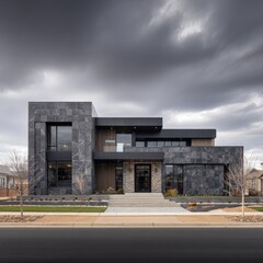 Fototapeta premium Modern Home Architecture