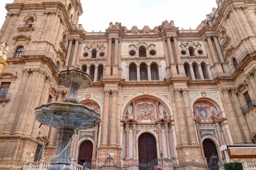 centre ville et historique de Malaga en Espagne