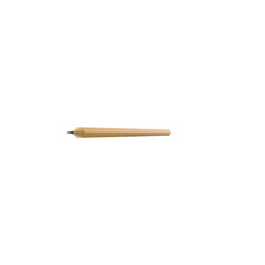 Yellow Wooden Pencil Isolated on Transparent Background
