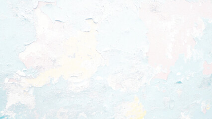 Soft watercolor sky white bright blue background.