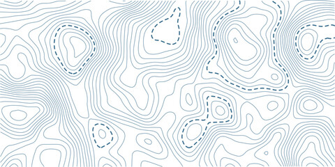 Abstract white and black lines seamless pattern topography map and counter map. abstract sea map and mount map area space geometric line technology topo landscape grid map texture
