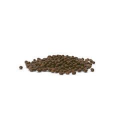 Chocolate Candy Balls Isolated on Transparent Background