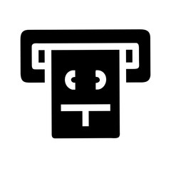 Cash Machine Line Icons Set – ATM, Banking, Finance, Withdrawal, Money Symbols 2