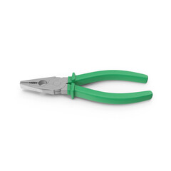 Pliers Green isolated on transparent background