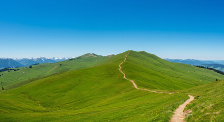Obraz premium mountain landscape in the summer