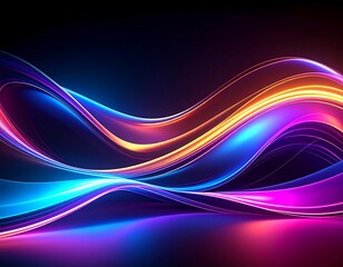 Abstrak wave background