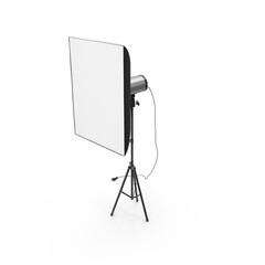 Professional Studio Lighting Softbox isolated on transparent background