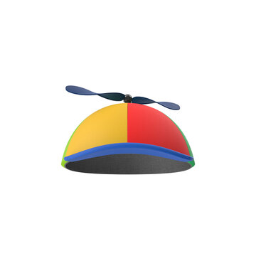 Propeller Hat isolated on transparent background