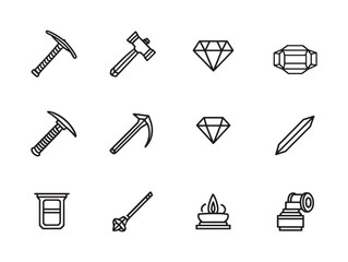 Iron Line Art Strong Durable Metal Crafting Design