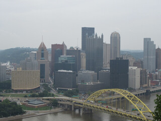 Pittsburgh Skyline from the Duquesne Incline