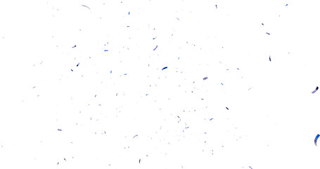 3d Render Realistic Confetti explosion falling on transparent background. 3d render of confetti floating isolated on transparent background. PNG illustration. 
