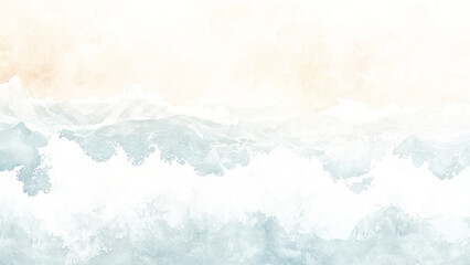 Blue wall background texture, watercolor background concept abstract cloudy sky,grungy effect sky-blue shades watercolor.