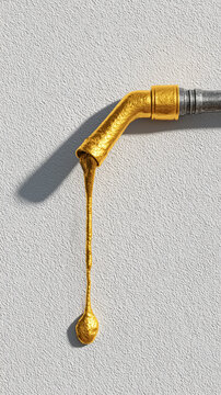 Dollar bills arrangement perfect for wealth concepts