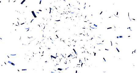 3d render of confetti floating isolated. multi color confetti falling down isolated on transparent background. Falling gold foil, flying yellow glitter. Christmas holiday. confeti png