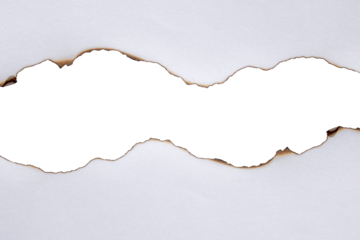 burn white paper sheet burnt edges.burnt effect with flame and ash. Torn and scorched paper texture,hole in burn paper,Burnt paper holes isolated