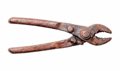 Rustic vintage pliers ready for work, a symbol of craftsmanship and repair