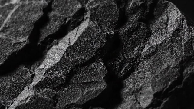Black rock texture