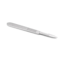 Surgical Scalpel Isolated on Transparent Background