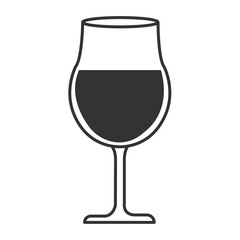 glass,black,drink flat icon for wine beverage celebration design vector graphic for dinner party