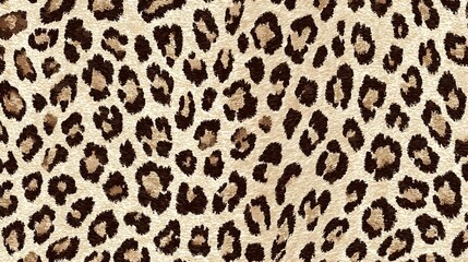 Leopard print pattern, beige and brown