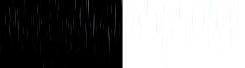 Abstract, background, texture, effect, rain with dark moody weather in PNG format, perfect overlay for transparent PNG art, adding abstract, background, texture depth to wet night designs.
