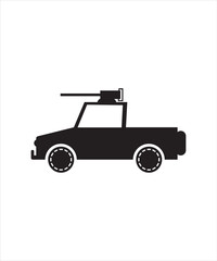 army truck icon, vector best flat icon.
