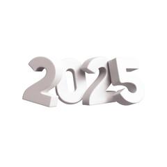 2025 Happy New Year design vector. trendy new year 2025 design template.