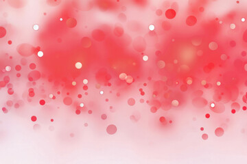 PNG Background with red bokeh lights celebration atmosphere.