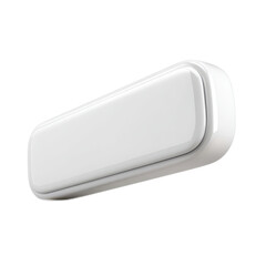 Sleek White Modern Smartphone or Tablet Case with Glossy Finish