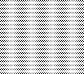 Seamless small black dots halftone pattern on white background for printing, textile, and design use. Modern geometric texture perfect for minimal art. Ideal for wallpapers or backgrounds. © Sk
