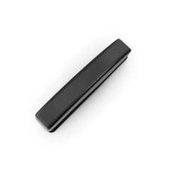 Black Office Stapler Isolated on Transparent Background