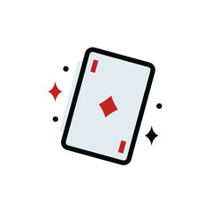 Obraz premium Magic Card Clipart, Icon
